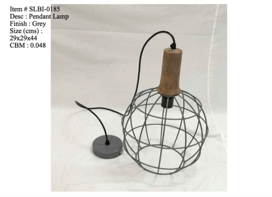 Industriele lamp - 0185