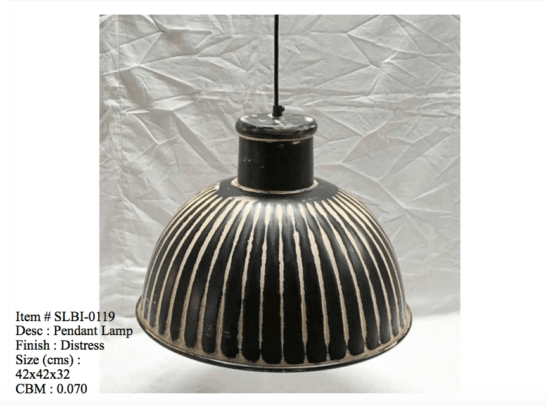 Industriele lamp - 0119