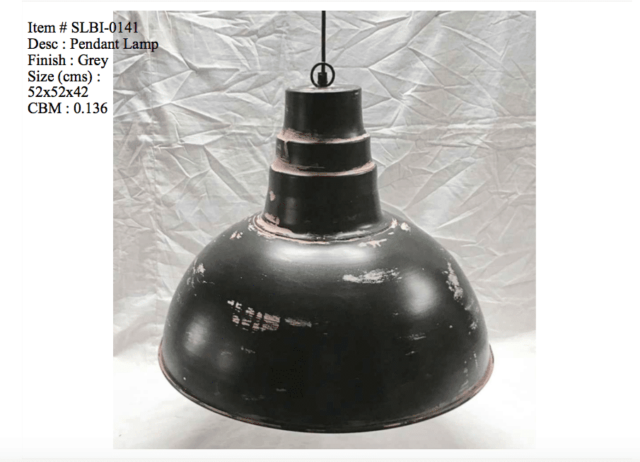 Industriele lamp - 0141