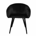 Bubble chair zwart voorkant