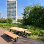 Douglas houten picknicktafel Wess