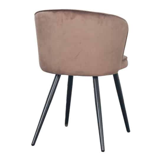 River chair velvet - brons