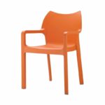 Stoel Diva Oranje