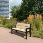 Steigerhouten tuinbank Jonas industrieel