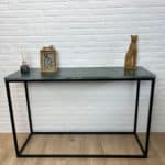 Sidetable Borg groen malachiet marmer