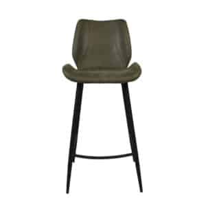 Barkruk Barrel olijfgroen