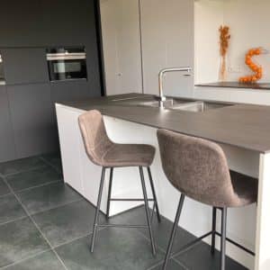 Kruk Mikky antraciet eco-leer