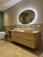 Eiken badkamermeubel Babu