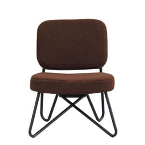 Fauteuil Julia bruin teddy