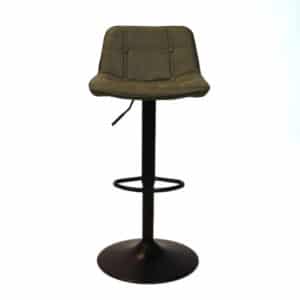 Barkruk Rocky olijfgroen