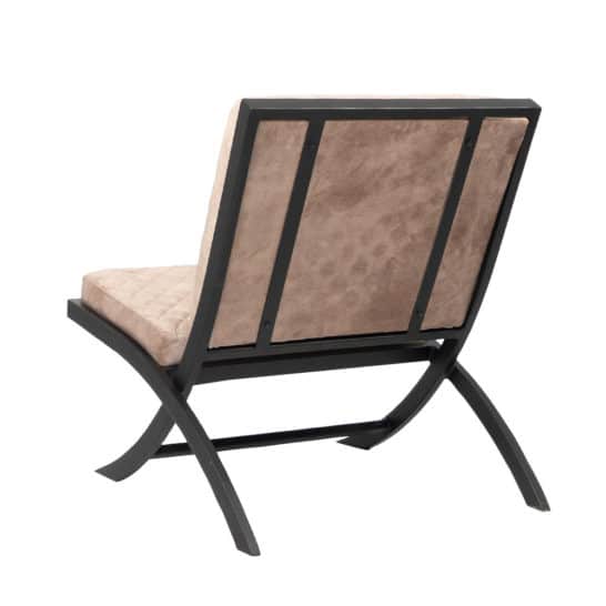 Fauteuil Madrid taupe velvet