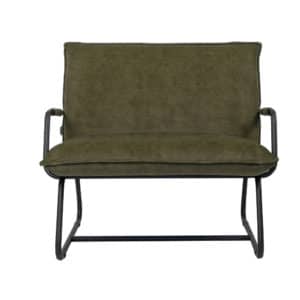 Fauteuil Ohio groen velvet