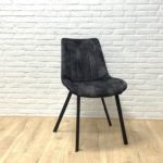 Eetkamerstoel Benja velvet antraciet