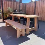 Douglas tuintafel Daaf met A poten