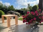 Tuintafel Jaro douglashout met blokpoten