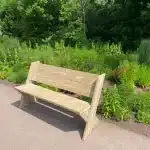 Tuinbank Suki steigerhout