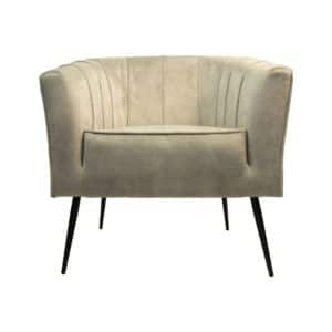 Fauteuil Chester wit polyester