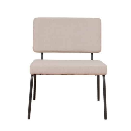 Fauteuil Espen beige gerecycled polyester