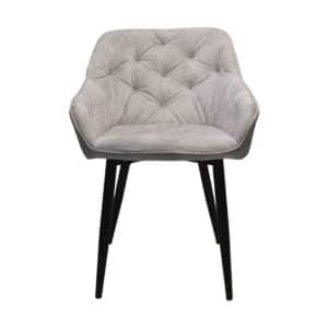 Eetkamerstoel Liverpool beige verlours | set van 2