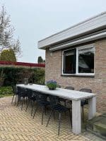 Tuintafel Julot douglashout met blokpoten