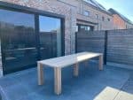 Tuintafel Julot douglashout met blokpoten