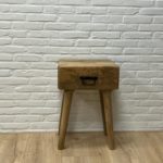 Mangohouten nachtkastje Chen met lade