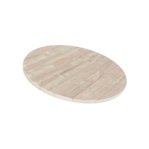 Rond steigerhouten blad 5 cm dik op maat