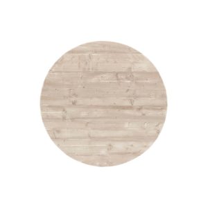 Rond steigerhouten blad 5 cm dik op maat