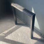 Stalen N poot tafel | OUTLET