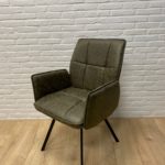 Eetkamerstoel Maddie microvezel groen