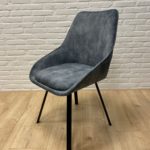 Eetkamerstoel Vive velvet blauw