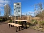 Douglashouten tuintafel Storm