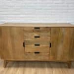 Mangohouten dressoir retro model Mauro