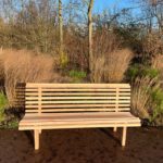 Douglashouten bank Steven met latten