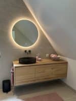 Eiken badkamermeubel Ollie