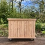 Douglashouten plantenbak Jenna met latten