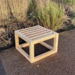 Douglashouten hocker Fons