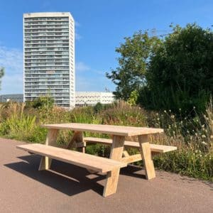 Douglashouten picknicktafel Petra