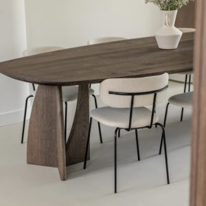 Deens ovale eikenhouten tafel Juna