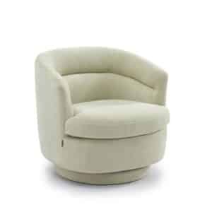 Fauteuil Valerie draaibaar chenille mintgroen