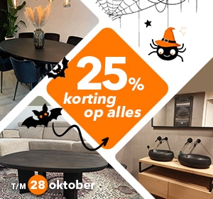 25% korting op ALLES