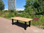 Iroko houten tuintafel Amiro