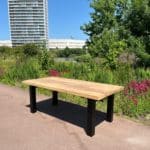 Iroko houten tuintafel Amiro
