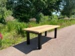 Iroko houten tuintafel Amiro