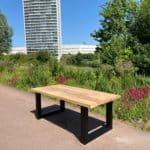 Iroko houten tuintafel Pepijn