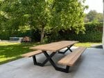 Irokohouten picknicktafel Benoa