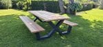 Irokohouten picknicktafel Benoa