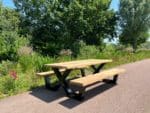 Irokohouten picknicktafel Benoa