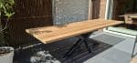 Irokohouten tuintafel Dorien