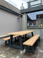 Irokohouten tuintafel Rosalie